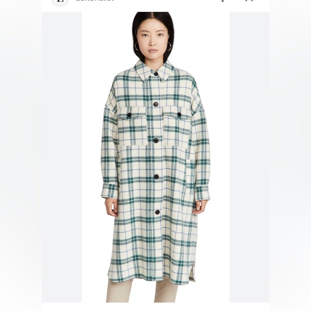 Isabel Marant Fontiali Coat - Green